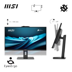 MSI Pro AP272P 14M Intel Core i5 14400 All in One PC Barebone, (NO RAM, NO Storage, NO OS), 27 Inch IPS Screen/UHD Graphics/Type-C/USB/LAN/HDMI/DP/WiFi 6E/BT 5.3/VESA - image 8