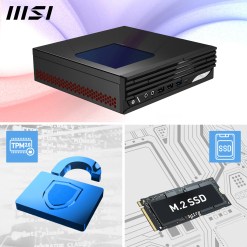 MSI PRO DP21 14M Intel Core 5 14400, Barebone, DP21 14M, SFF, Mini Computer, HTPC, (NO RAM, NO Storage, NO OS), Intel Graphics/DDR5/Dual HDMI/Dual LAN/WiFi 6E/BT 5.3 - image 7