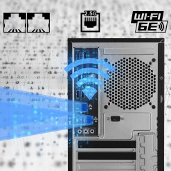MSI Pro DP180 14A Intel Core 5 14400, Desktop PC, DP180 14A, SFF, Mini Computer, HTPC, (16GB RAM, 512GB Storage, Windows 11 ), Intel Graphics/DDR5/Dual HDMI/Dual LAN/WiFi 6E/BT 5.3 - image 5