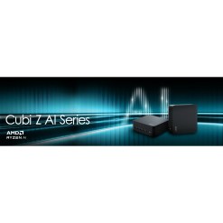 MSI Cubi Z AI 8M AMD Ryzen 5 8645HS Barebone, NUC, USFF, Mini Computer, HTPC (NO RAM, NO Storage, NO OS), AMD Radeon Graphics/DDR5/Dual ThunderBolt 4/Dual HDMI/Dual LAN/WiFi 6E/BT 5.3/VESA - image 2