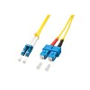 Lindy 15m LC-SC OS2 9/125 Fibre Optic Patch Cable
