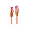 Lindy 1.5m Cat.6 S/FTP Cable, Orange