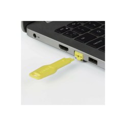 Lindy RJ45 Port Blocker key, Yellow - image 2