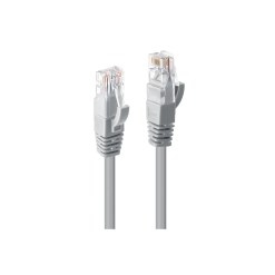 Lindy 15m Cat.6 U/UTP Network Cable, Grey
