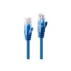 Lindy 0.3m CAT6 U/UTP Network Cable, Blue