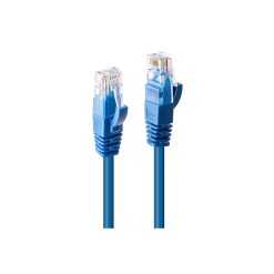 Lindy 1m Cat.6 U/UTP Network Cable, Blue