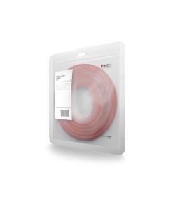 Lindy 5m Cat.6 U/UTP Network Cable, Red