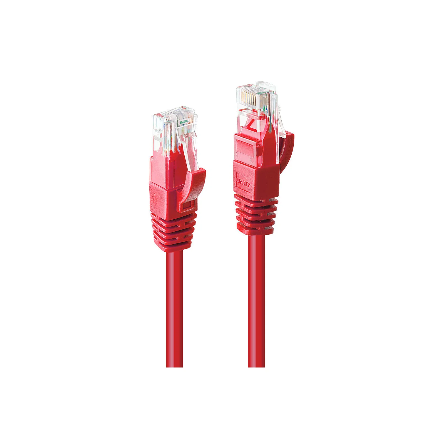 Lindy 15m Cat.6 U/UTP Network Cable, Red
