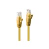 Lindy 2m Cat.6 U/UTP Network Cable, Yellow