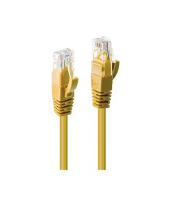 Lindy 3m Cat.6 U/UTP Network Cable, Yellow