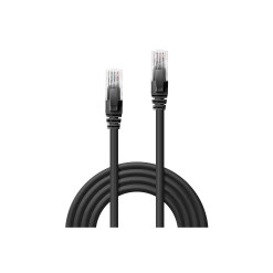 Lindy 0.5m Cat.6 U/UTP Network Cable, Black - image 3
