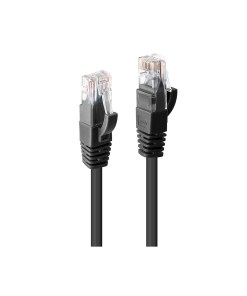 Lindy 7.5m CAT6 U/UTP Network Cable, Black