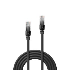 Lindy 10m Cat.6 U/UTP Network Cable, Black