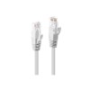Lindy 1m Cat.6 U/UTP Network Cable, White