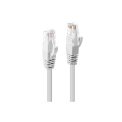 Lindy 2m Cat.6 U/UTP Network Cable, White
