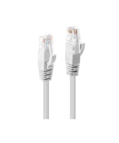 Lindy 7.5m Cat.6 U/UTP Network Cable, White