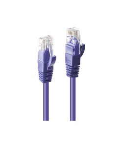 Lindy 7.5m Cat.6 U/UTP Network Cable, Purple