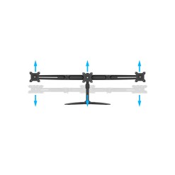 Multibrackets M VESA Desktopmount Triple Stand 15
