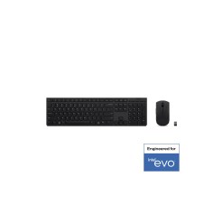 Lenovo 4X31K03931 keyboard Mouse included RF Wireless + Bluetooth US English Black - image 2