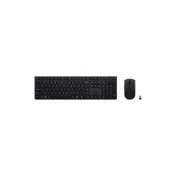 Lenovo 4X31R64316 keyboard Mouse included Office RF Wireless + Bluetooth QWERTY US English Grey
