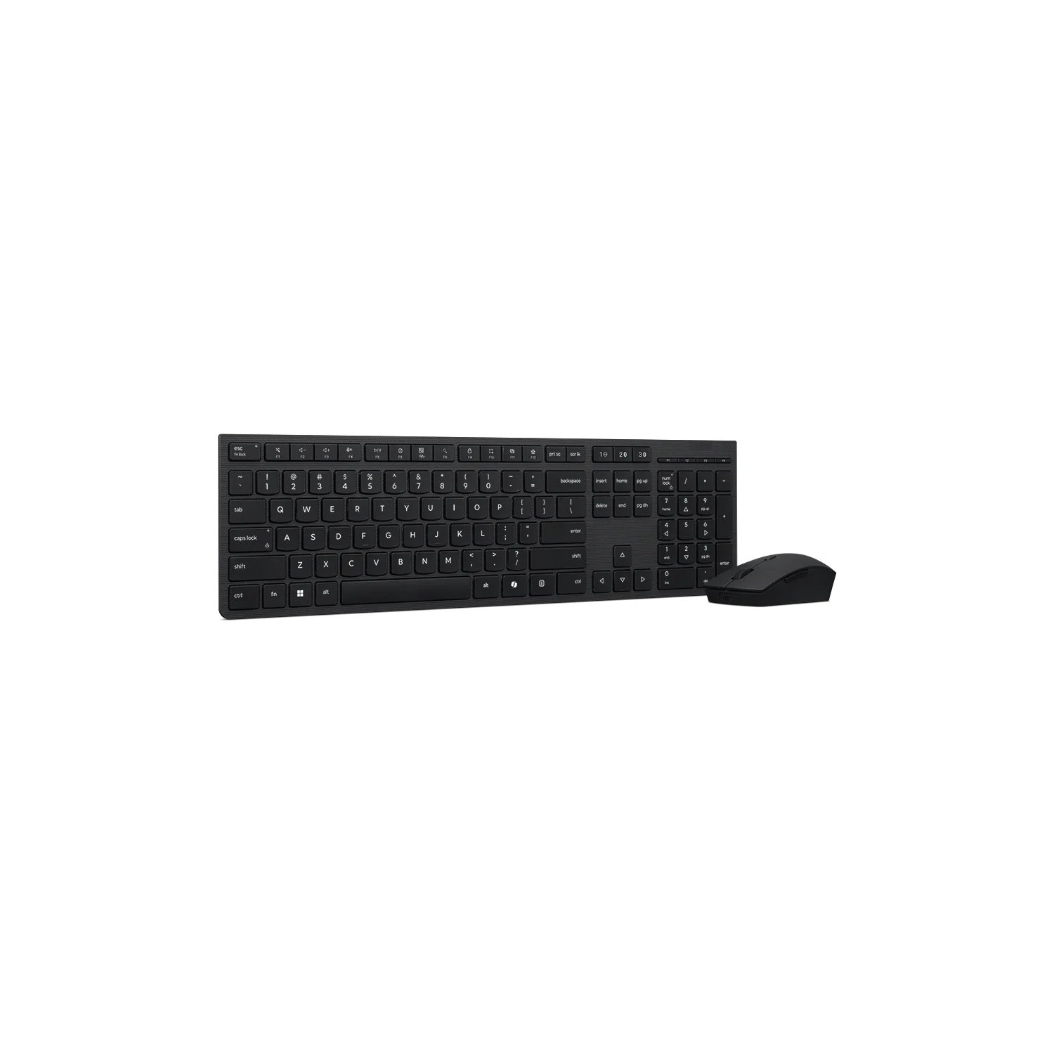 Lenovo 4X31R64316 keyboard Mouse included Office RF Wireless + Bluetooth QWERTY US English Grey - image 4