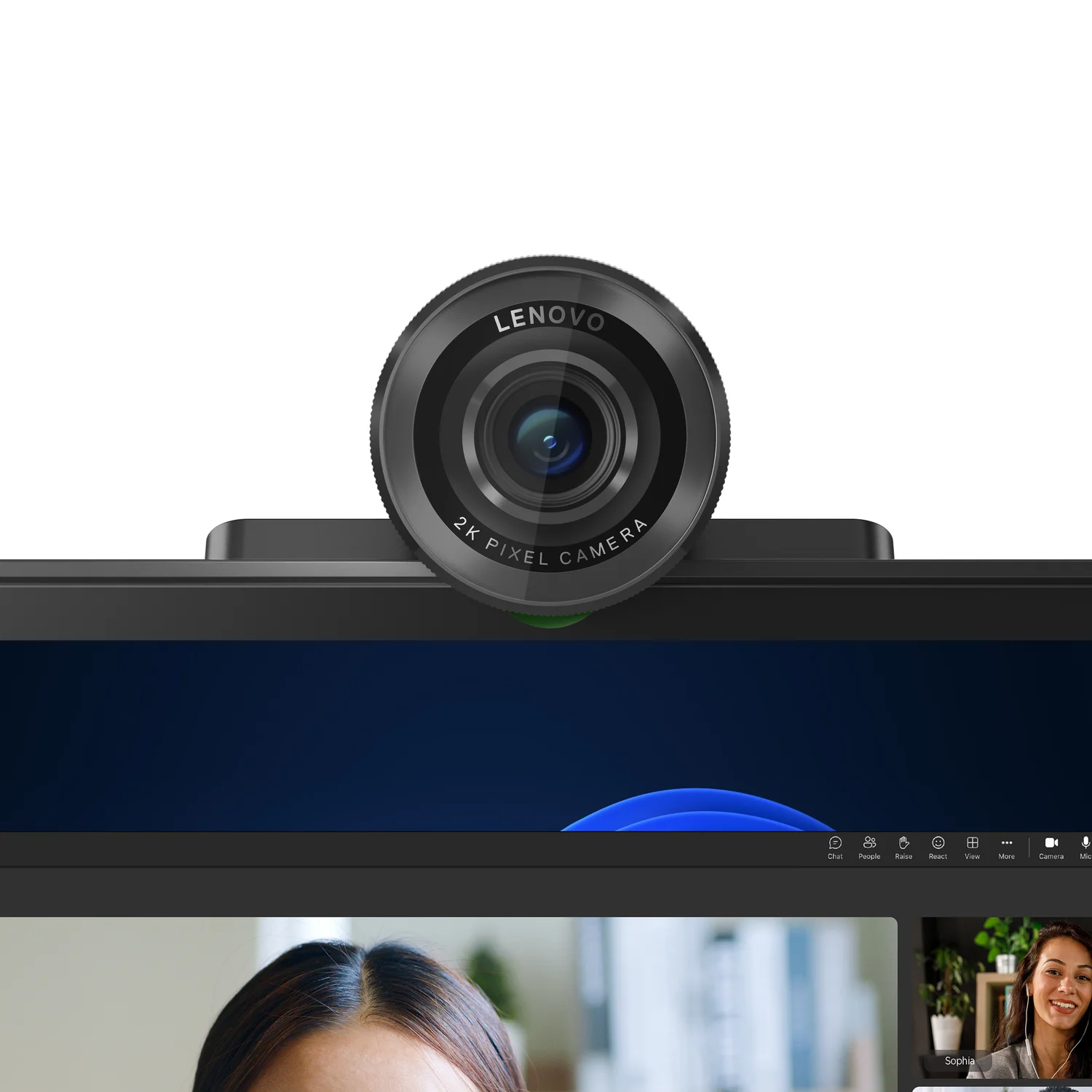 Lenovo 4XC1Q25245 webcam 4 MP 1920 x 1080 pixels USB-C Black - image 2