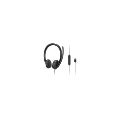 Lenovo 4XD1P83425 headphones/headset Wired Head-band Calls/Music USB Type-A Black - image 2