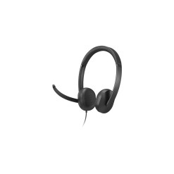 Lenovo VoIP Headset 5000 Wired Head-band Office/Call center USB Type-C Black