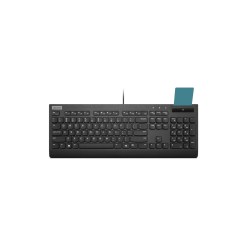 Lenovo Smartcard Wired II keyboard Home/Office USB UK English Black