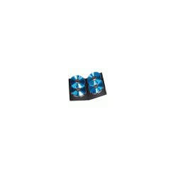 Hama DVD Quad Box, Black, Package of 5 pieces 4 discs
