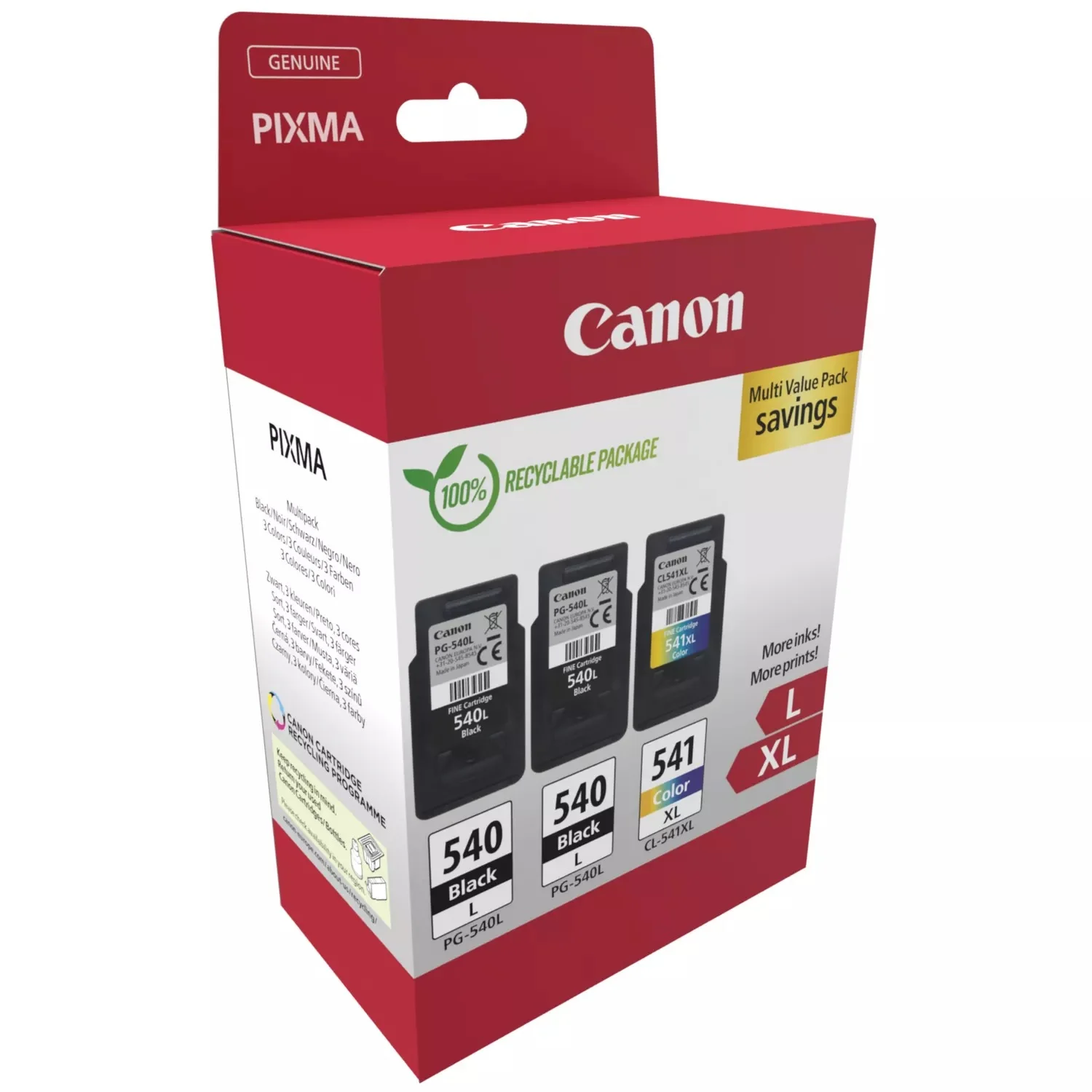Canon 5224B017 ink cartridge 2 pc(s) Original Black, Cyan, Magenta, Yellow - image 2