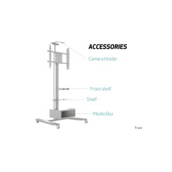 Multibrackets M Public Display Stand 180 HD Single Silver - image 6