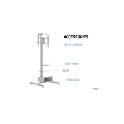Multibrackets M Public Display Stand 210 HD Single Silver - image 6