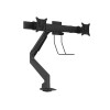 Multibrackets M VESA Gas Lift Arm Single Black w, Duo Crossbar