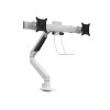 Multibrackets M VESA Gas Lift Arm Single White w, Duo Crossbar