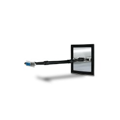 Lindy Single Gang VGA Wall Plate, Metal - image 2