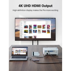 Ugreen CM511 5-in-1 Adapter USB-C Hub to 3x USB3.0 + HDMI + TF/SD Gray - image 2