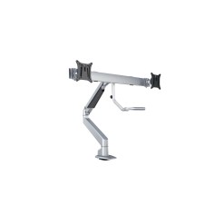 Multibrackets M VESA Gas Lift Arm w, Duo Crossbar 2 Silver - image 2