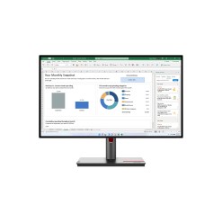 Lenovo ThinkVision P27h-30 computer monitor 68.6 cm (27") 2560 x 1440 pixels Quad HD LCD Black