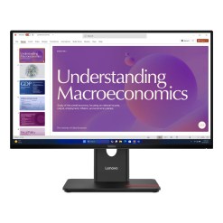 Lenovo ThinkVision T24D-40 computer monitor 60.5 cm (23.8") 1920 x 1080 pixels Full HD LED Black