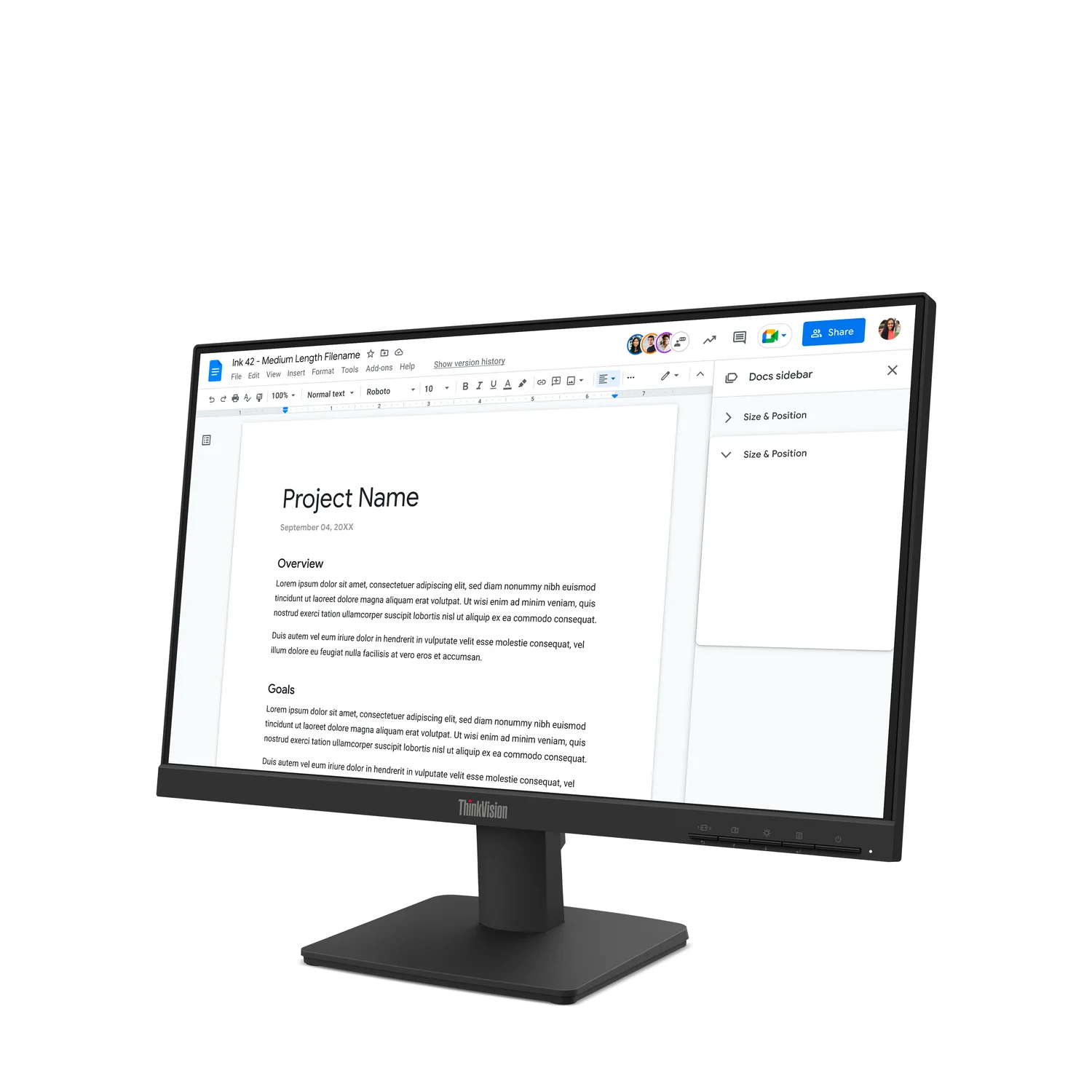 Lenovo ThinkVision S22-4e Monitor - image 2