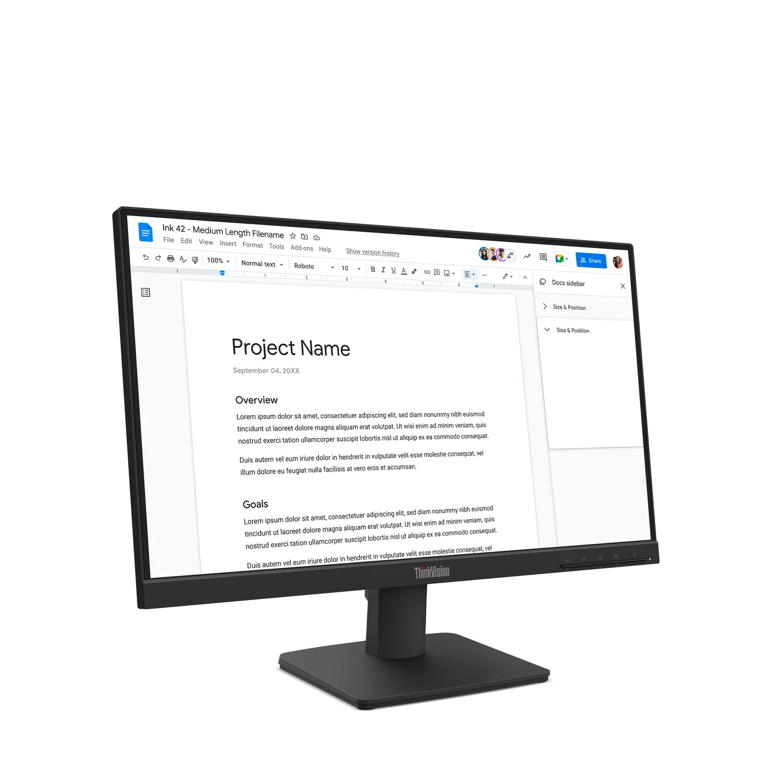 Lenovo ThinkVision S22-4e Monitor - image 3