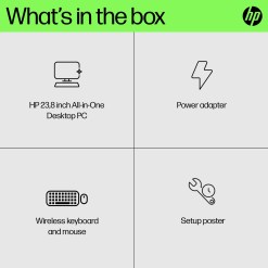 HP 24 -ck0000na AMD Ryzen™ 5 5625U 60.5 cm (23.8