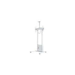Multibrackets M Motorized Floorstand 120kg White incl cabinet & camerashelf - image 3