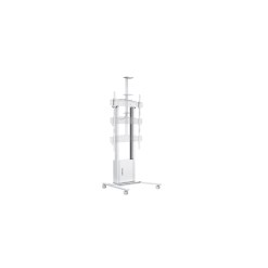 Multibrackets M Motorized Floorstand 120kg White incl cabinet & camerashelf - image 7