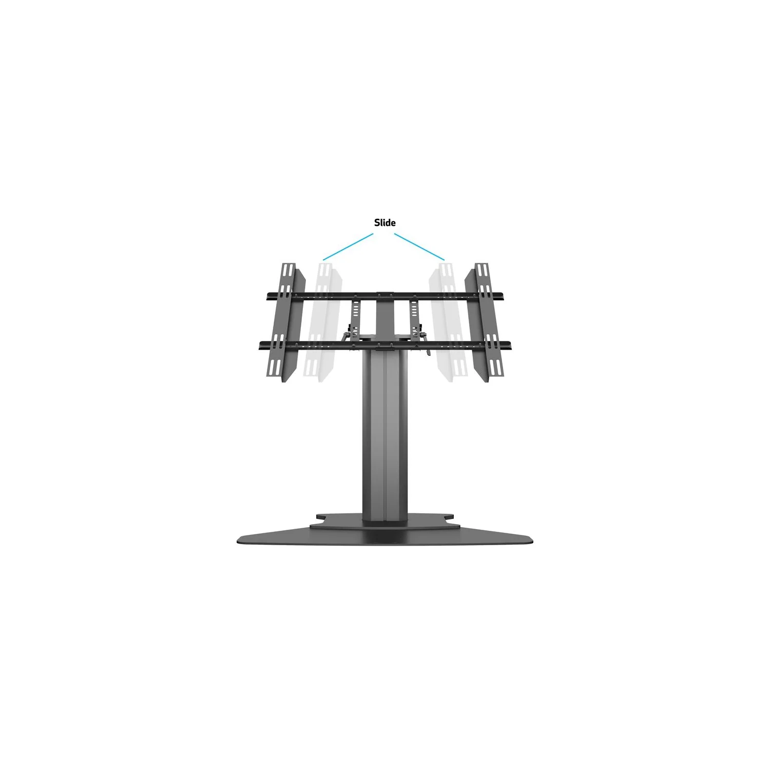 Multibrackets M Public Display Stand 80 HD Floorbase Single Black - image 8