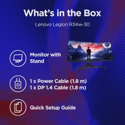 Lenovo Legion R34w-30 computer monitor 86.4 cm (34