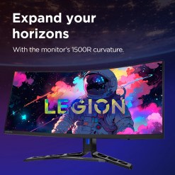 Lenovo Legion R34w-30 computer monitor 86.4 cm (34") 3440 x 1440 pixels Wide Quad HD LCD Black - image 2