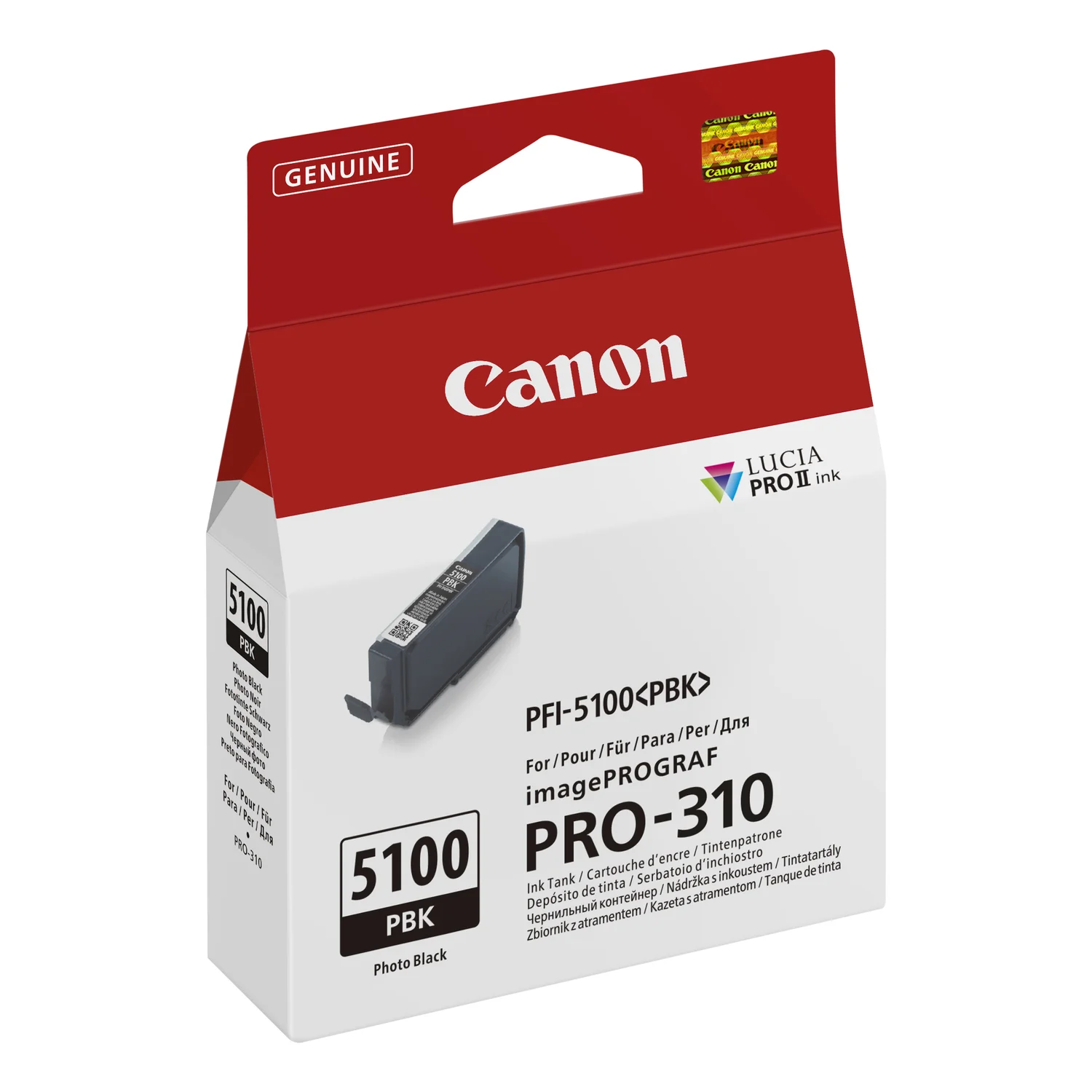 Canon PFI-5100 PBK ink cartridge 1 pc(s) Original Photo black - image 2