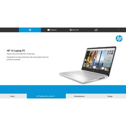 HP 14s-fq1013na AMD Ryzen™ 5 5500U Laptop 35.6 cm (14